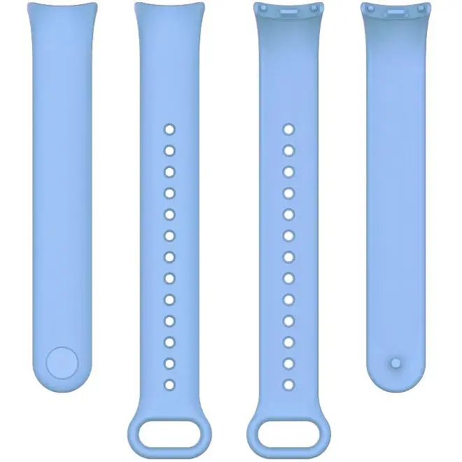 Ремінець DK для Xiaomi Mi Band 8 Silicone Sport Band (015812) (azure blue) - фото 2