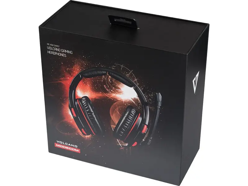 Наушники Modecom MC-832 Volcano Ghost Black-Red (S-MC-832-GHOST) - фото 6