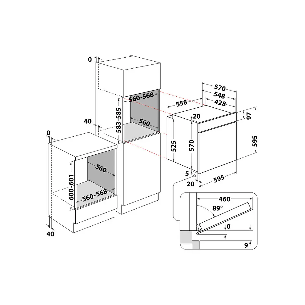 Духова шафа Whirlpool OMK58HU1B - фото 16