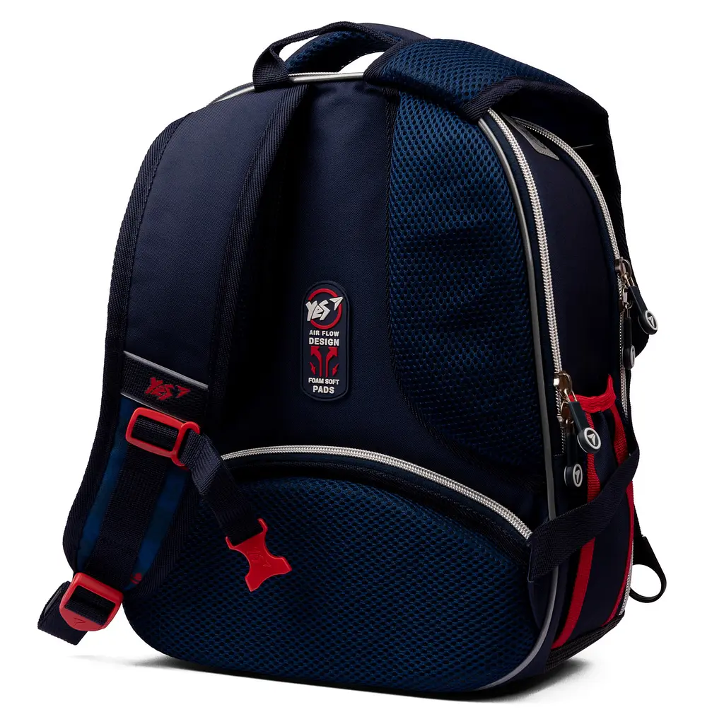 Рюкзак школьный каркасный Yes H-100 Oxford - фото 4