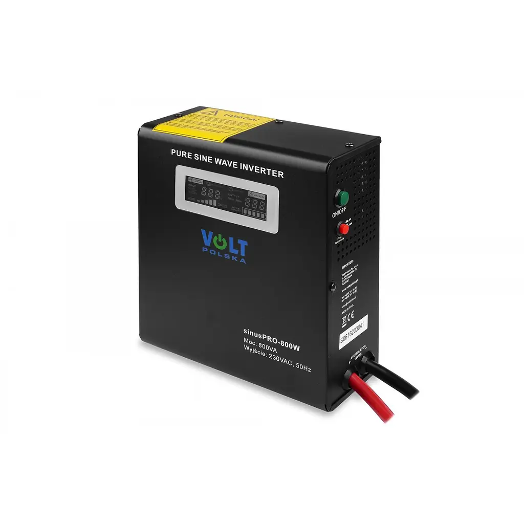 ДБЖ Перетворювач напруги Volt Polska SINUS PRO 800W 12/230 В (500/800 Вт) - фото 2