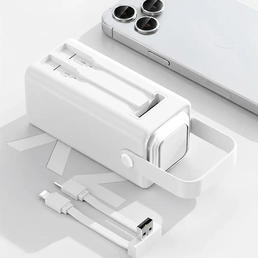 Повербанк TheGeneral Glim 20000 mAh білий (40012919-08) - фото 5