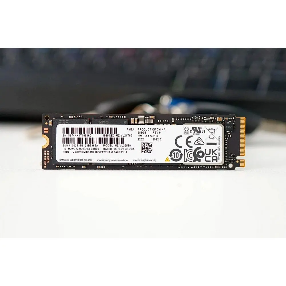 SSD накопичувач Samsung PM9A1 256GB [MZ-VL22560] [122180] - фото 3