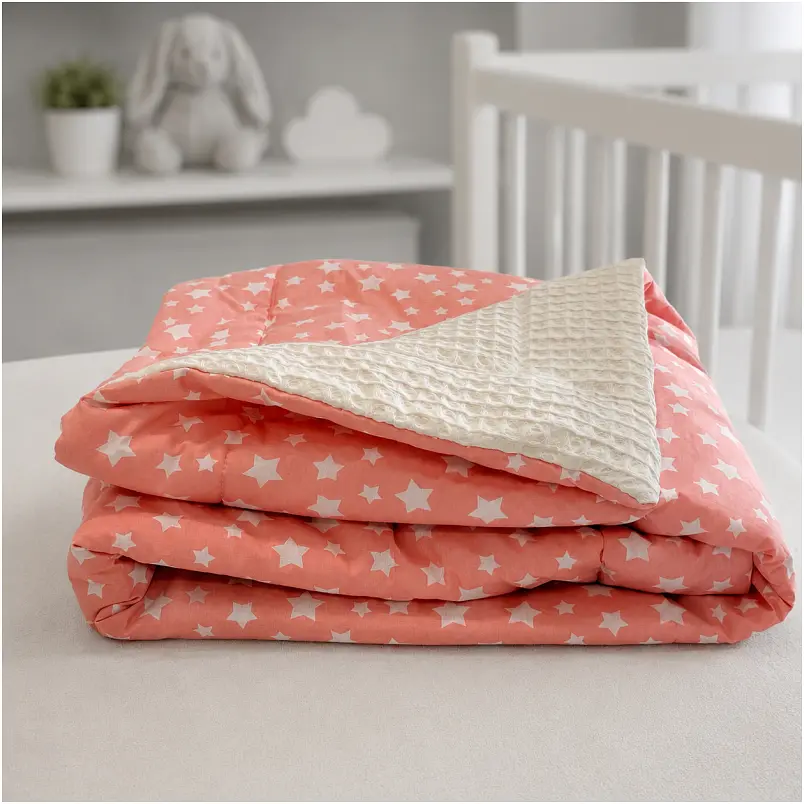 Плед дитячий MirSon Poplin Waffle Pony 110х140 см (2200013892465) - фото 4