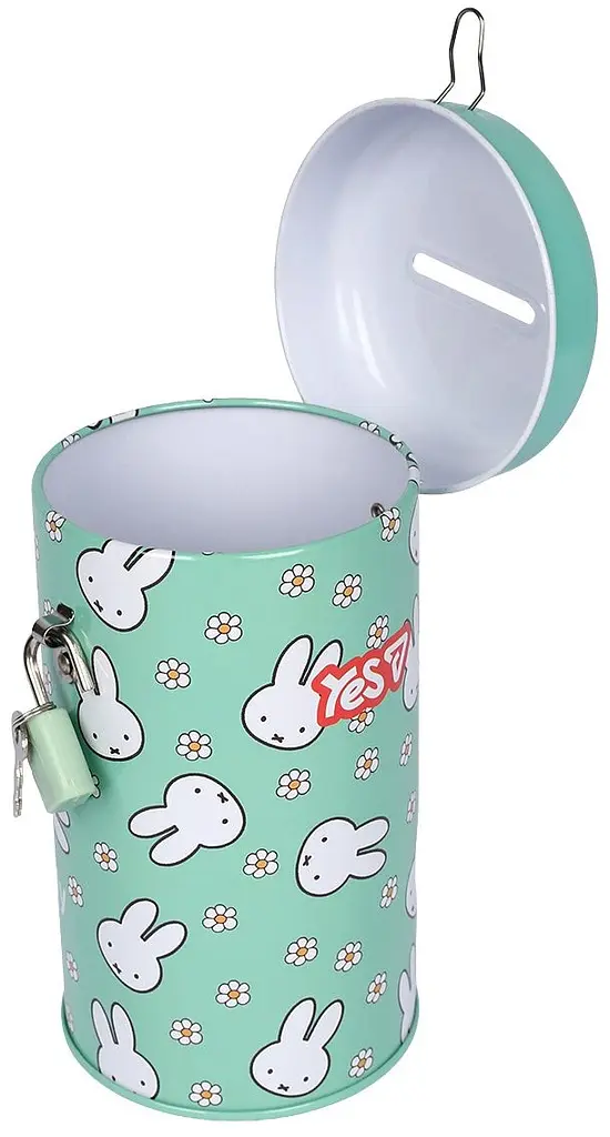 Скарбничка кругла Yes Miffy 13х7,6 металева (708578) - фото 2