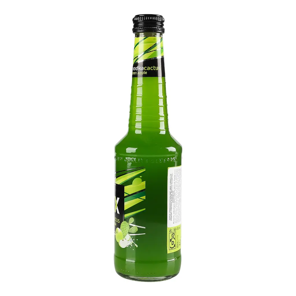 Напій слабоалкогольний MIX Vodka Cactus&Green Apple 4% 0.33 л - фото 4