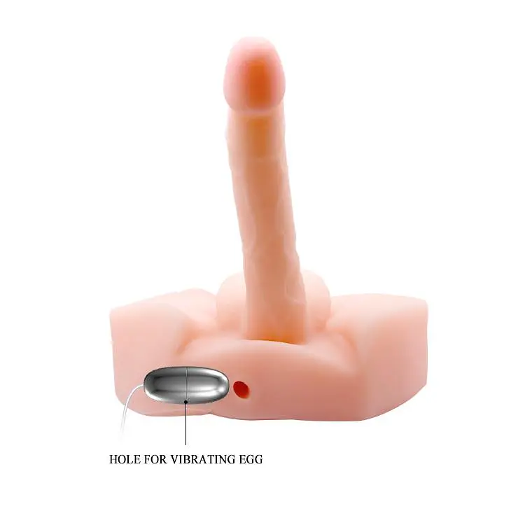 Мастурбатор Baile Male Cock and Vagina (тілесний) - фото 3