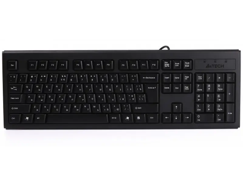 Клавіатура A4 Tech KRS-83 USB Black