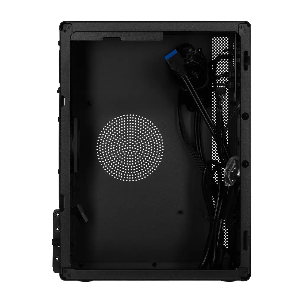 2E Корпус 2E Credo V200B без БЖ, 2xUSB3.0, 1x80мм, VGA 250мм, mATX, чорний - фото 5
