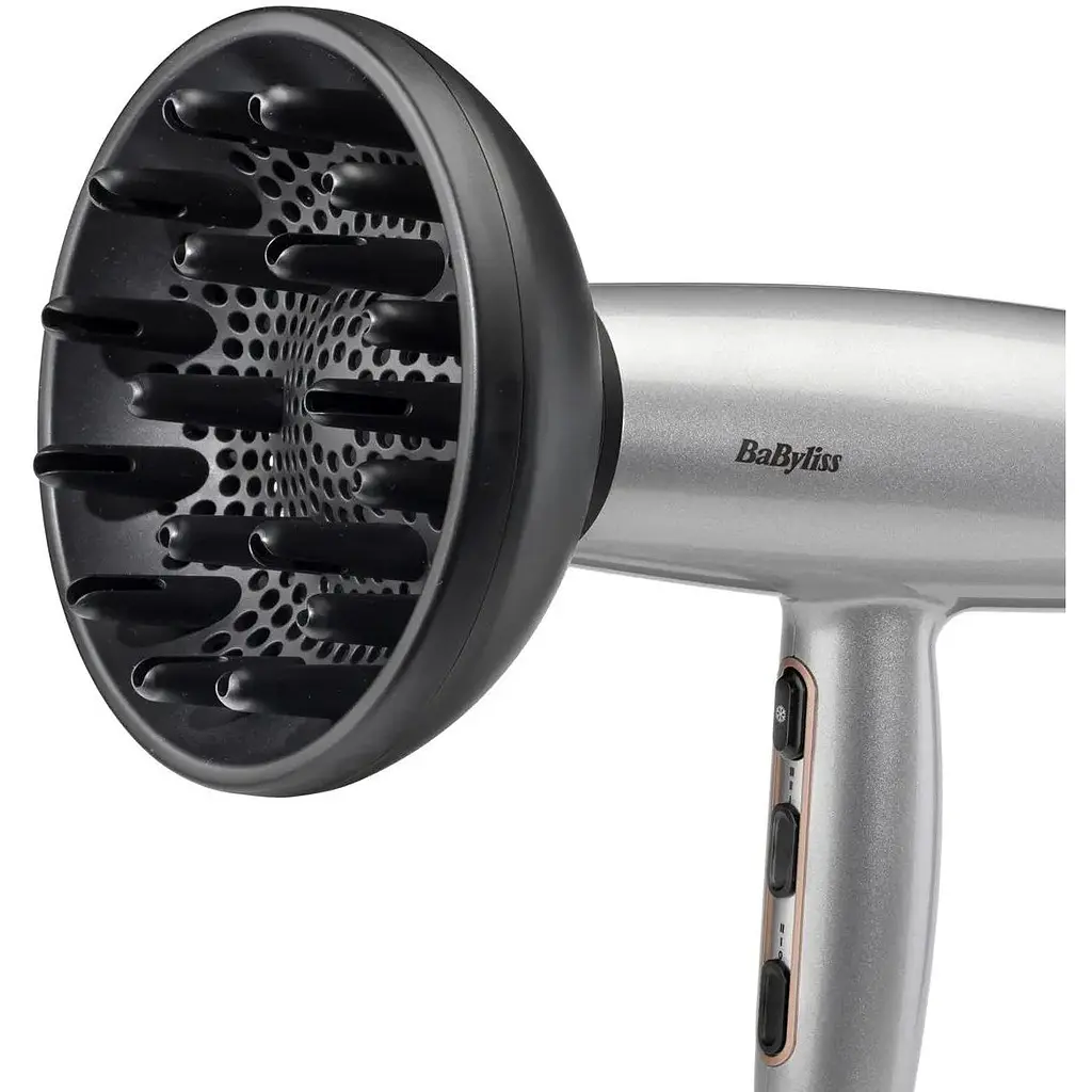 Фен Babyliss Cosmos 2100 Вт сірий (D580DE) - фото 3