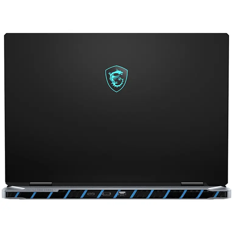 Ноутбук Ігровий MSI Titan 18 HX AI A2XWJG з процесором Intel Core Ultra 9 285HX pana la 5.5GHz, 18'', UHD+, IPS, 120Hz, Mini LED, 64GB DDR5 RAM, 2TBx1 SSD + 2TBx2 SSD 24GB GDDR7, Windows 11 Pro, Core чорний - фото 6
