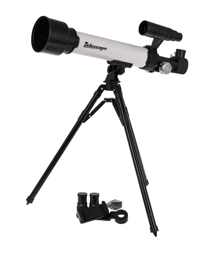 Детский астрономический телескоп Ramiz на штативе с держателем для телефона - фото 2