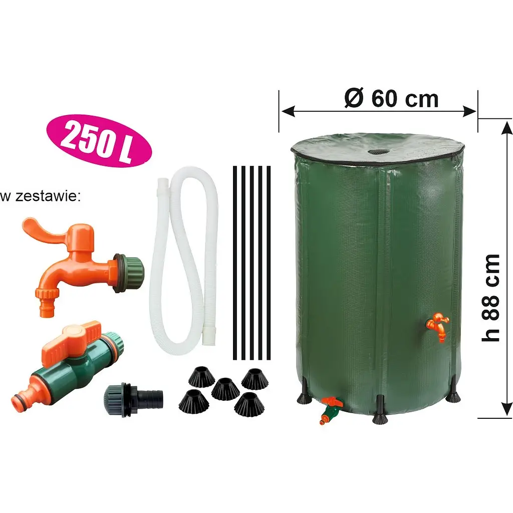 Ємність для води Ramp RZB250 складна 250 л (216597) - фото 2