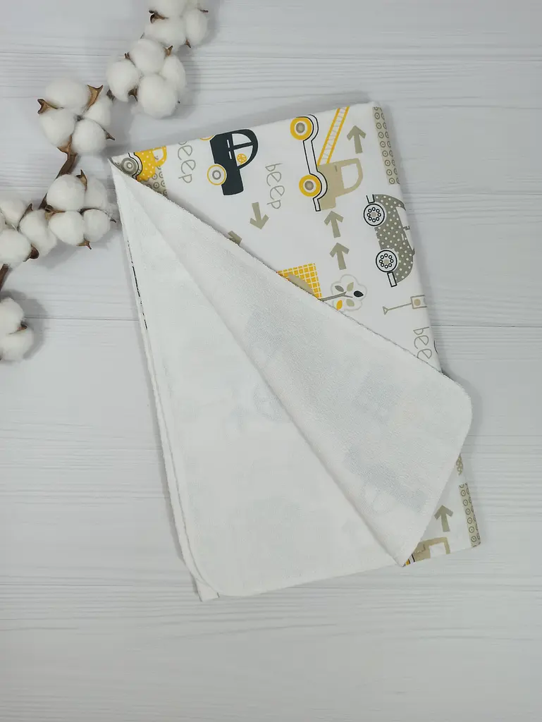 Пелюшки дитячі a.l.babybox Горох 50х80 см 3 шт. Різнокольоровий (NA 18169426) - фото 4