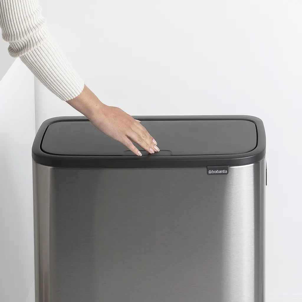 Бак для сміття Brabantia Bo Touch Bin Hi матовий сталевий 2x30 л (130649) - фото 6