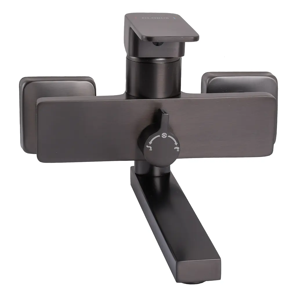 Смеситель для ванны Globus Lux Milano GLM-0102N-11-Graphite Графит - фото 5