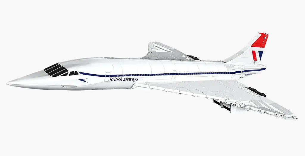 Конструктор COBI Concorde G-BBDG 1:95 455 деталей — Пасажирський літак 1917 - фото 2