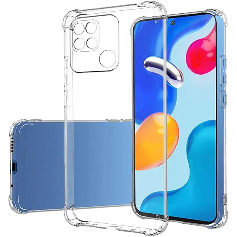 TPU чохол Getman Ease logo посилені кути Full Camera для Xiaomi Redmi 10C Безбарвний (прозорий) - фото 2