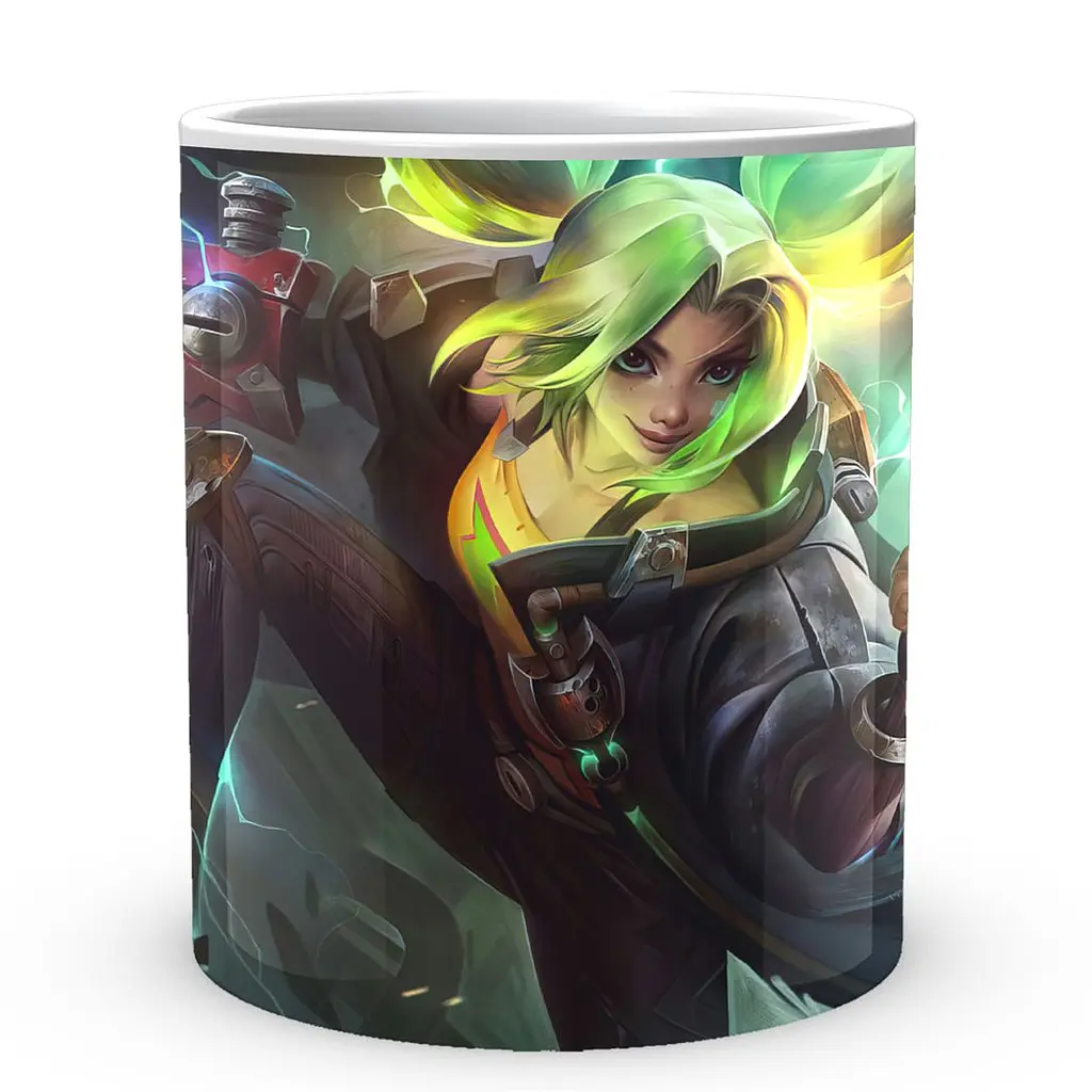 Кружка GeekLand League of Legends Лига Легенд Зеры LOL 002.15 330 мл белая - фото 2