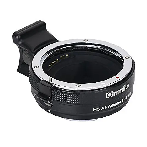Перехідник Commlite CM-EF-E HS AF для об'єктивів EF/EF-S на E-Mount - фото 4