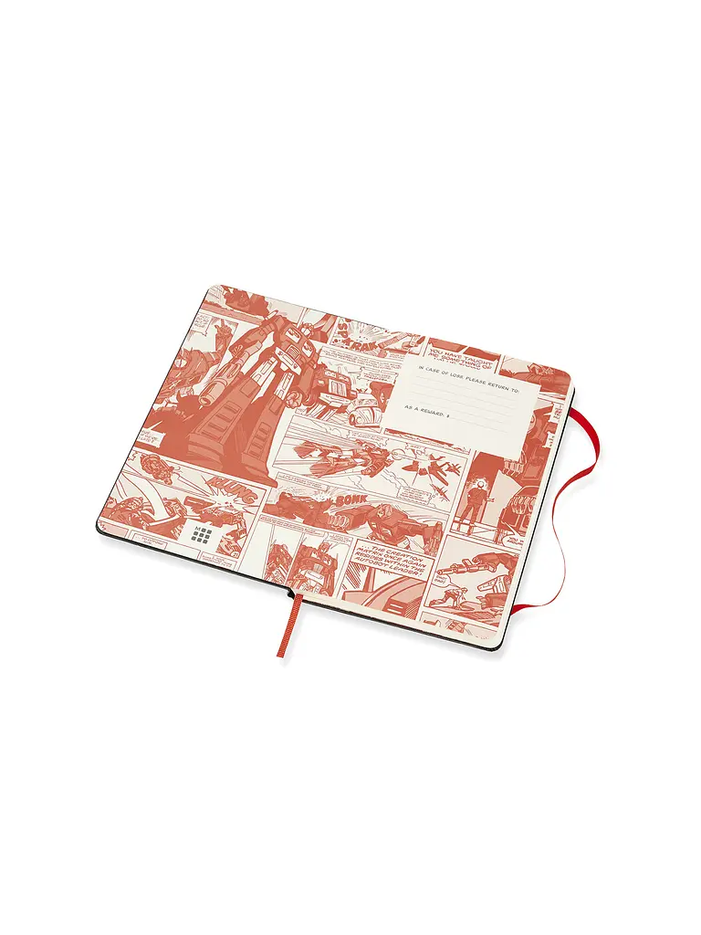 Записник Moleskine Transformers середній, Лінійка Оптімус Прайм (LETFQP060OP) - фото 4