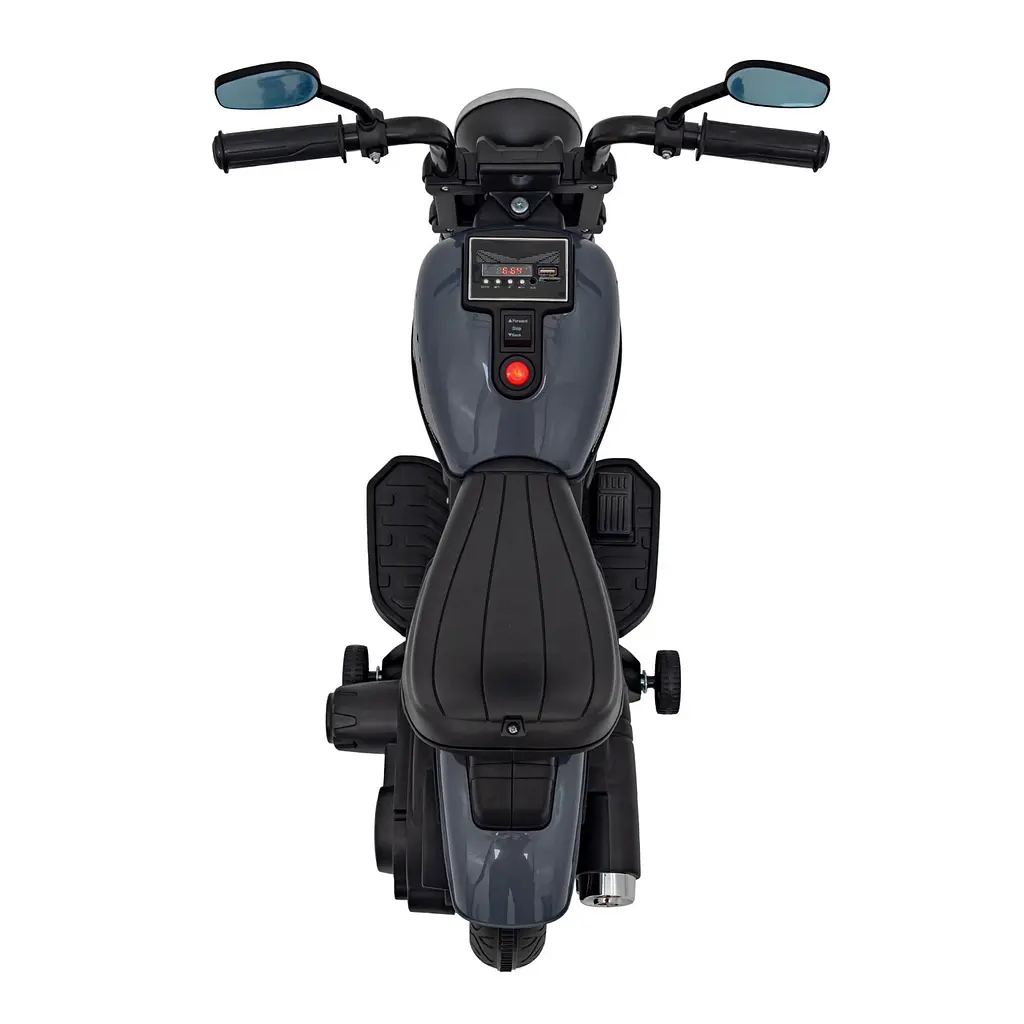 Электромотоцик Ramiz Chopper Faster 6 В, черно-красный (PA.AHL008.CR) - фото 19