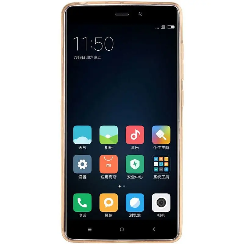 Чохол-накладка Nillkin TPU Nature Xiaomi Redmi 4 Brown - фото 2