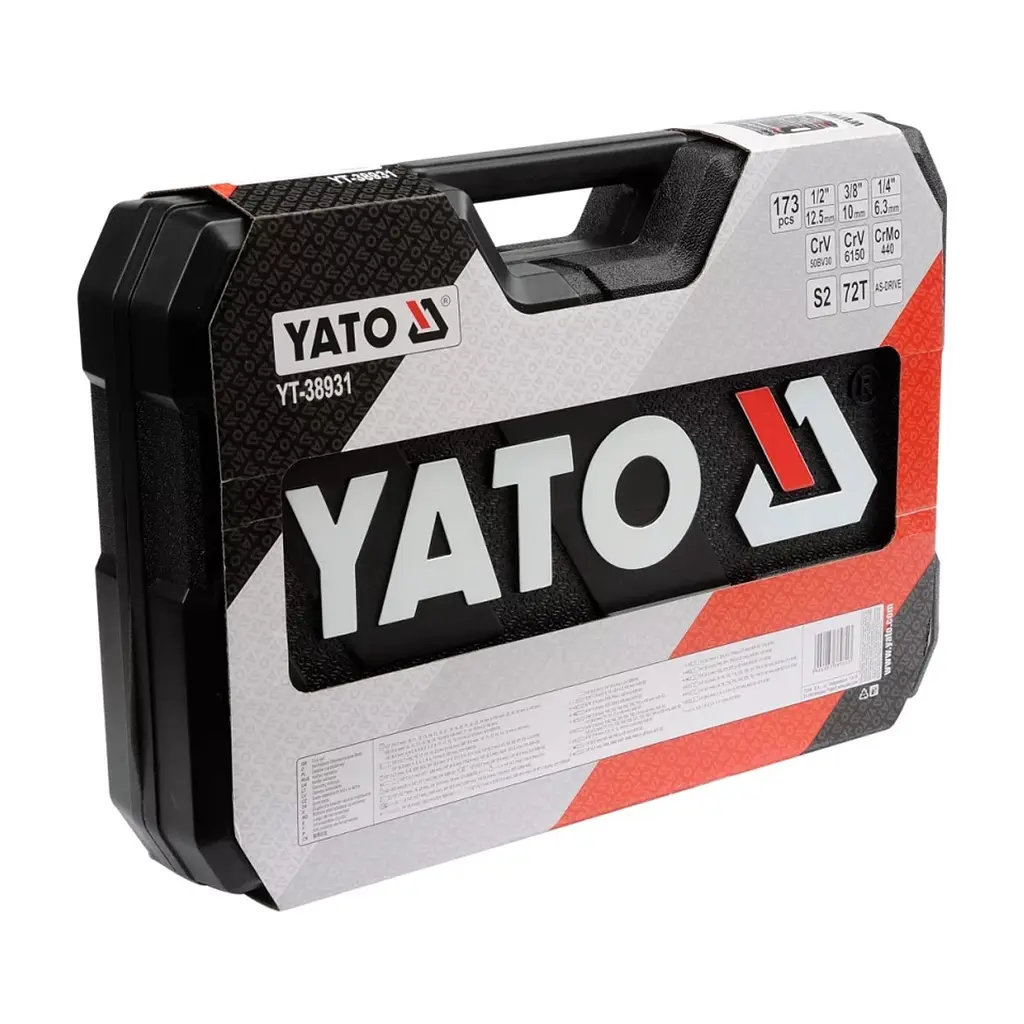 Набір інструментів Yato YT-38931 - фото 3