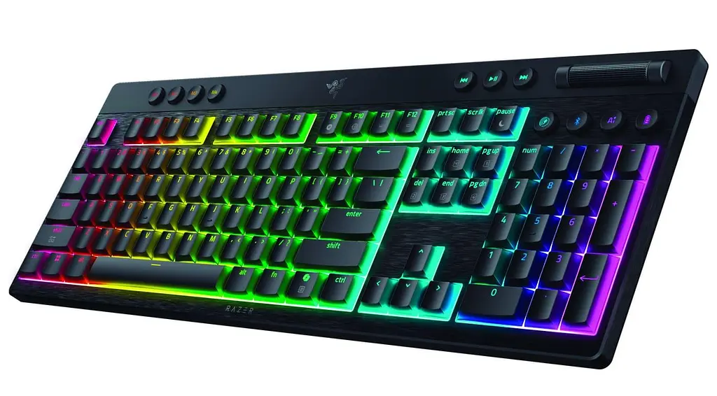 Клавіатура Razer BlackWidow V4 Low-Profile Yellow switch (RZ03-05271500-R3M1) - фото 2