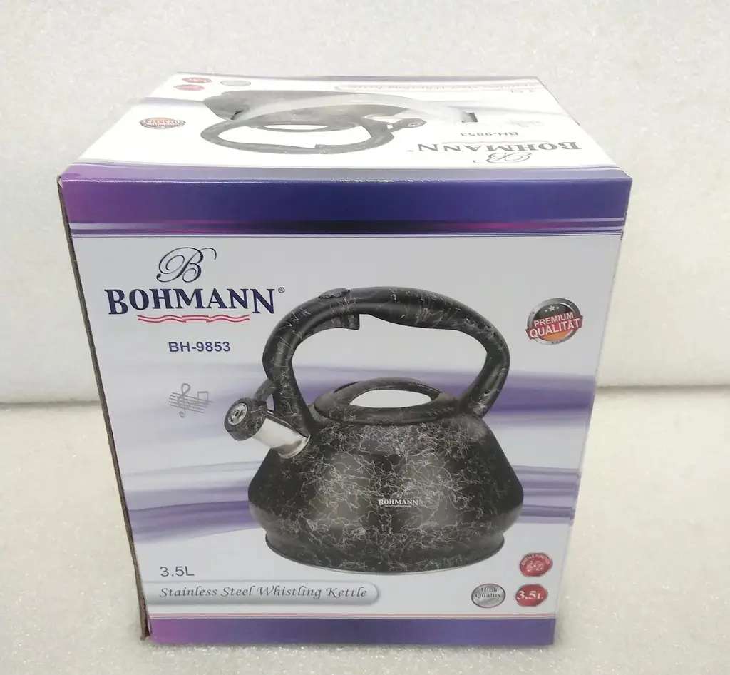 Чайник зі свистком Bohmann BH 9853 S 3,5 л - фото 3
