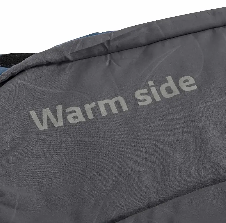 Спальний мішок Bo-Camp Vendeen XL Cool/Warm Silver -2° Blue/Grey (3605885) (DAS301421) - фото 7