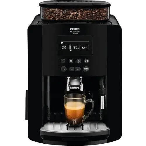 Кофемашина Krups Arabica 1.8 л зерно черное - фото 3