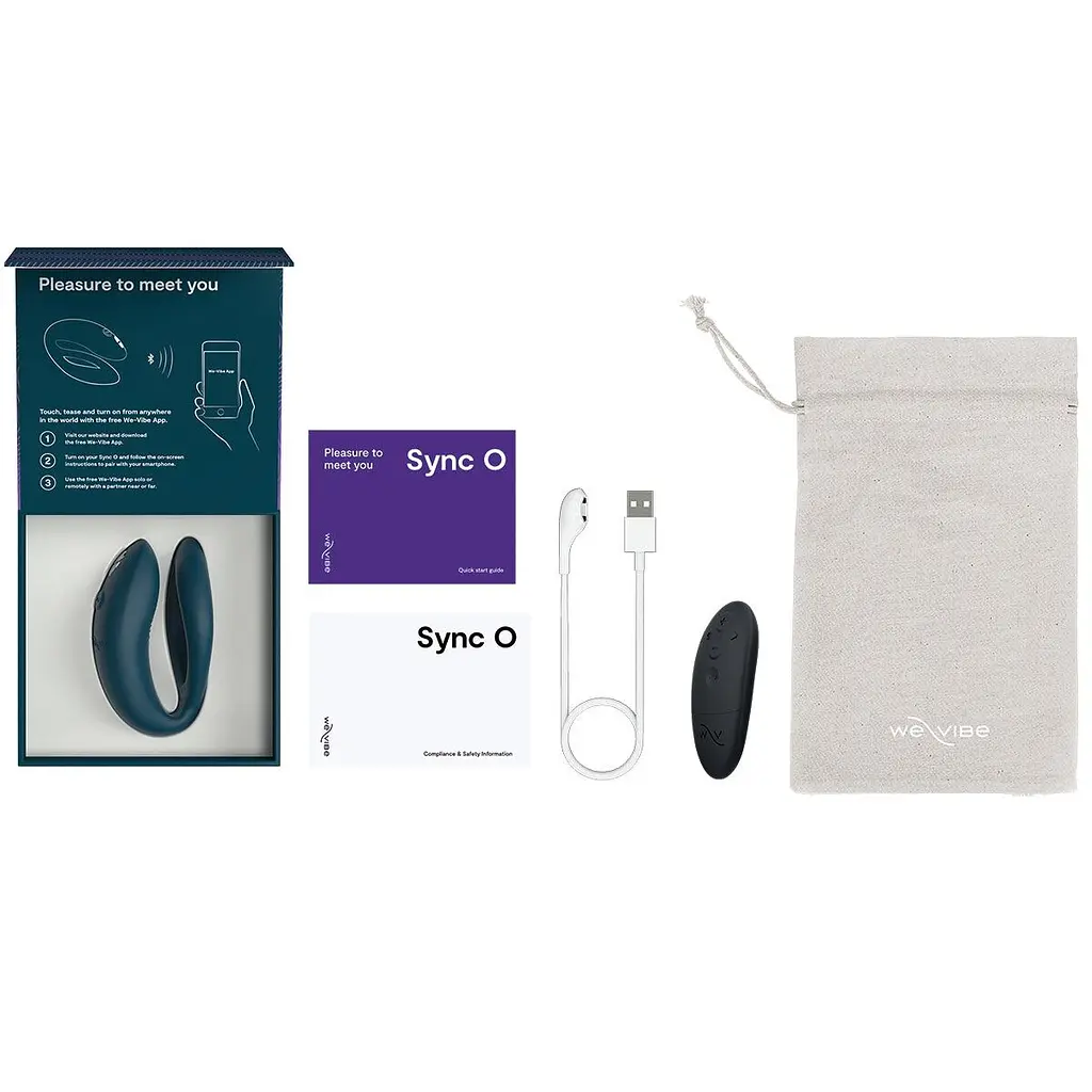 Смарт-вібратор для пар We-Vibe Sync O Velvet Green, пульт ДК - фото 8