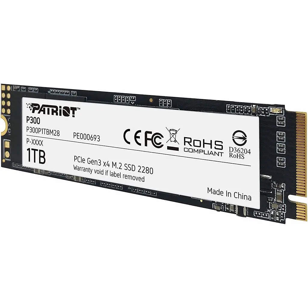 Накопичувач SSD M.2 2280 1TB Patriot (P300P1TBM28) - фото 3