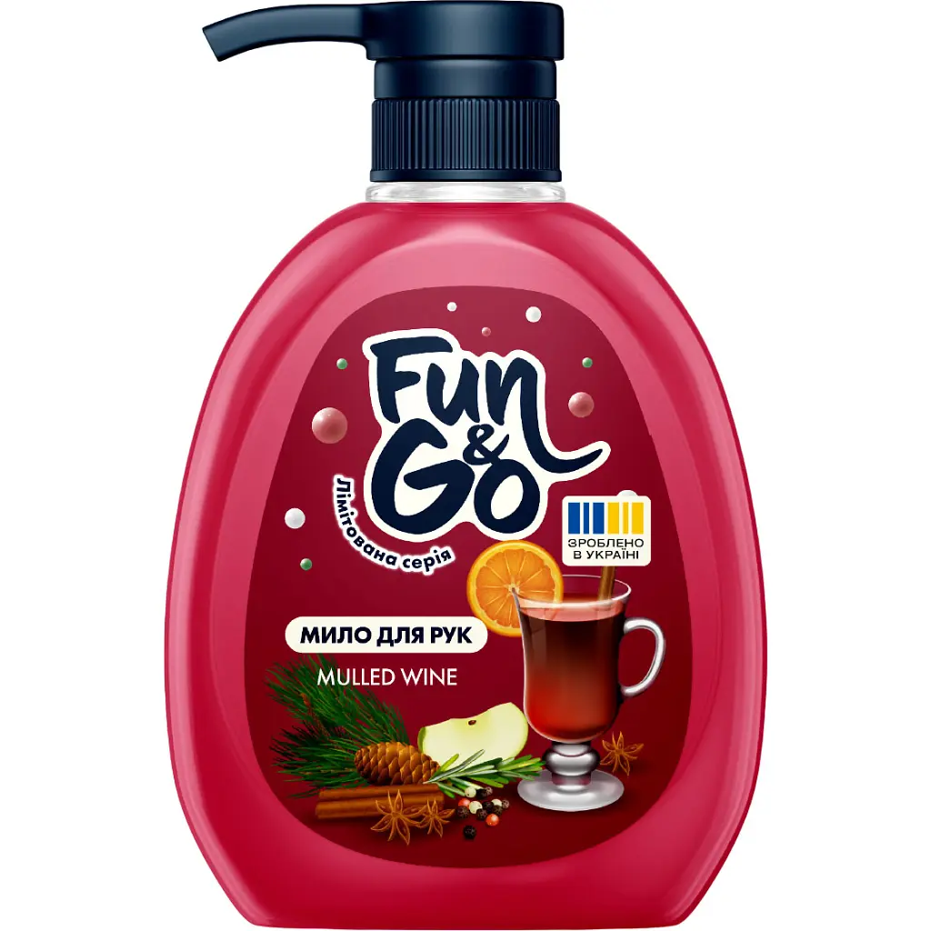 Рідке мило Fun&Go Mulled Wine 300 мл (4820204702045)