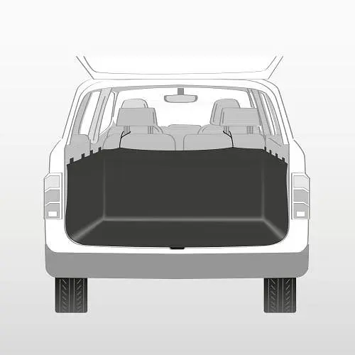 Автомобільна підстилка Trixie в багажник 2.3x1.7 м  чорний  - фото 3