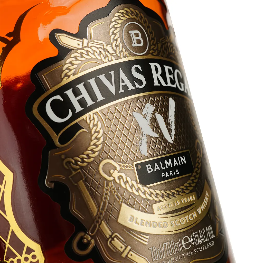 Виски Chivas Regal XV Balmain 40% 0.7 л в коробке (911757) - фото 4
