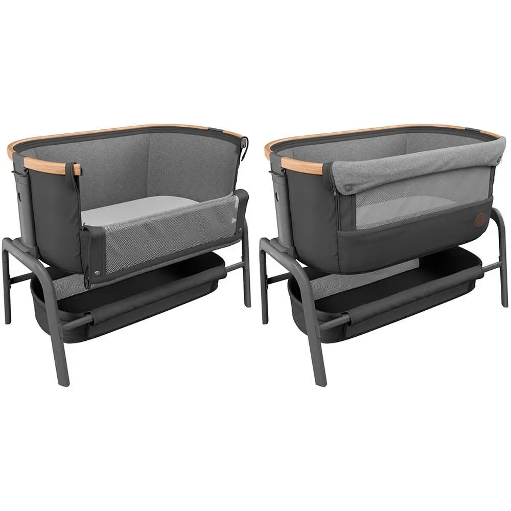 Приставная кроватка Maxi-Cosi Iora Essential Graphite, темно-серая (2106750110) - фото 8