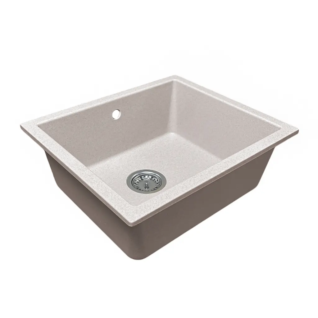 Кухонна мийка Adamant Catalana 530x455x200 Бежевий avena 000000953 - фото 3
