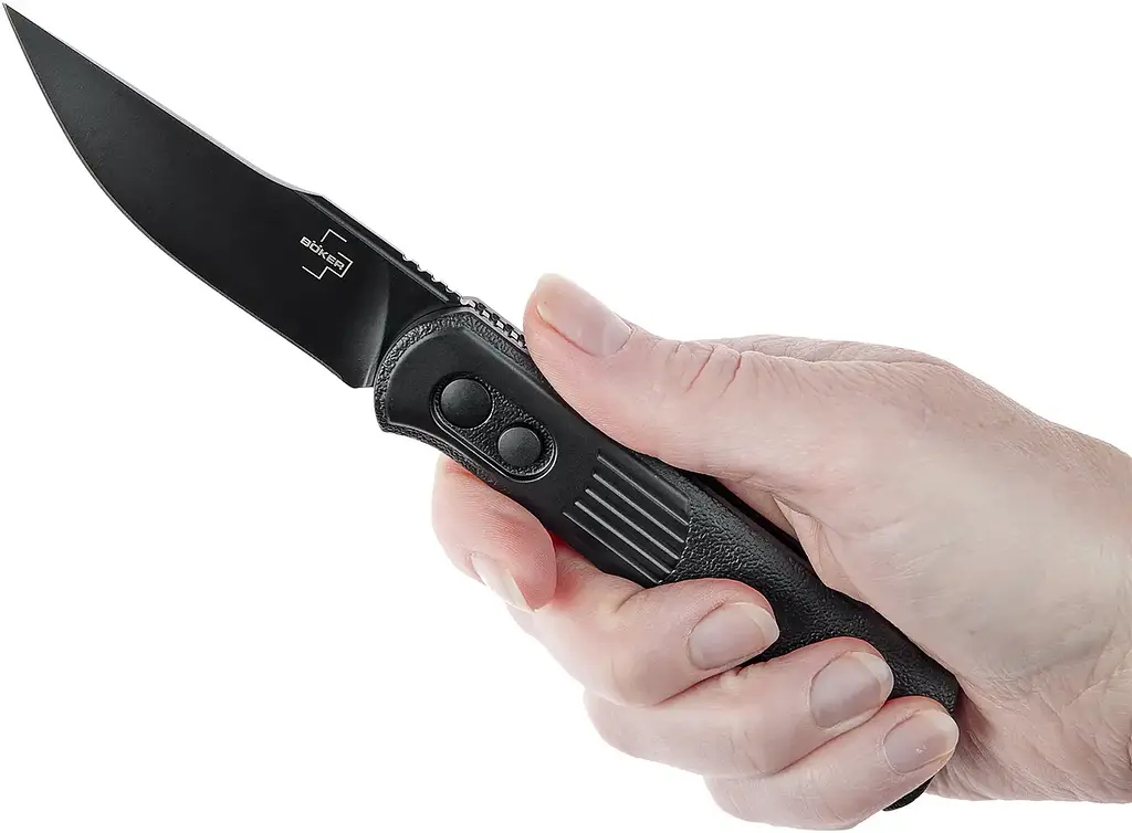 Ніж Boker Plus Alluvial All Чорний - фото 2