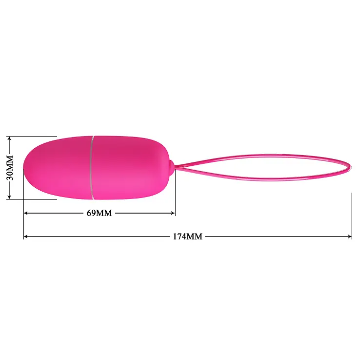 Віброяйце PRETTY LOVE -SELKIE pink PRETTY LOVE BI-014865W-1 98600 - фото 8