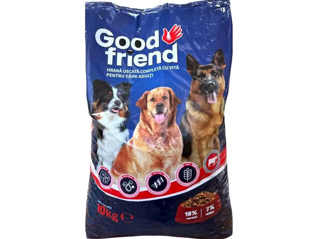 Сухий корм для собак GOOD FRIEND Сухий 10кг зі смаком яловичини