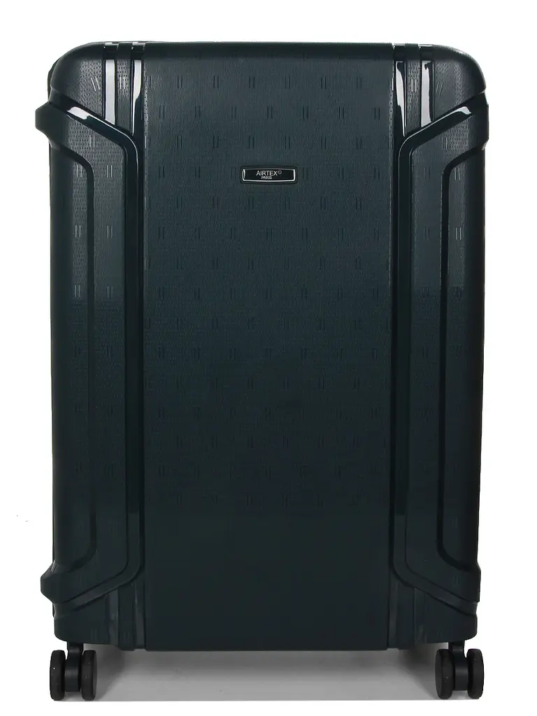 Валіза середня M поліпропілен Airtex 645 76л 68×47×28 см Темно-зелена - фото 3