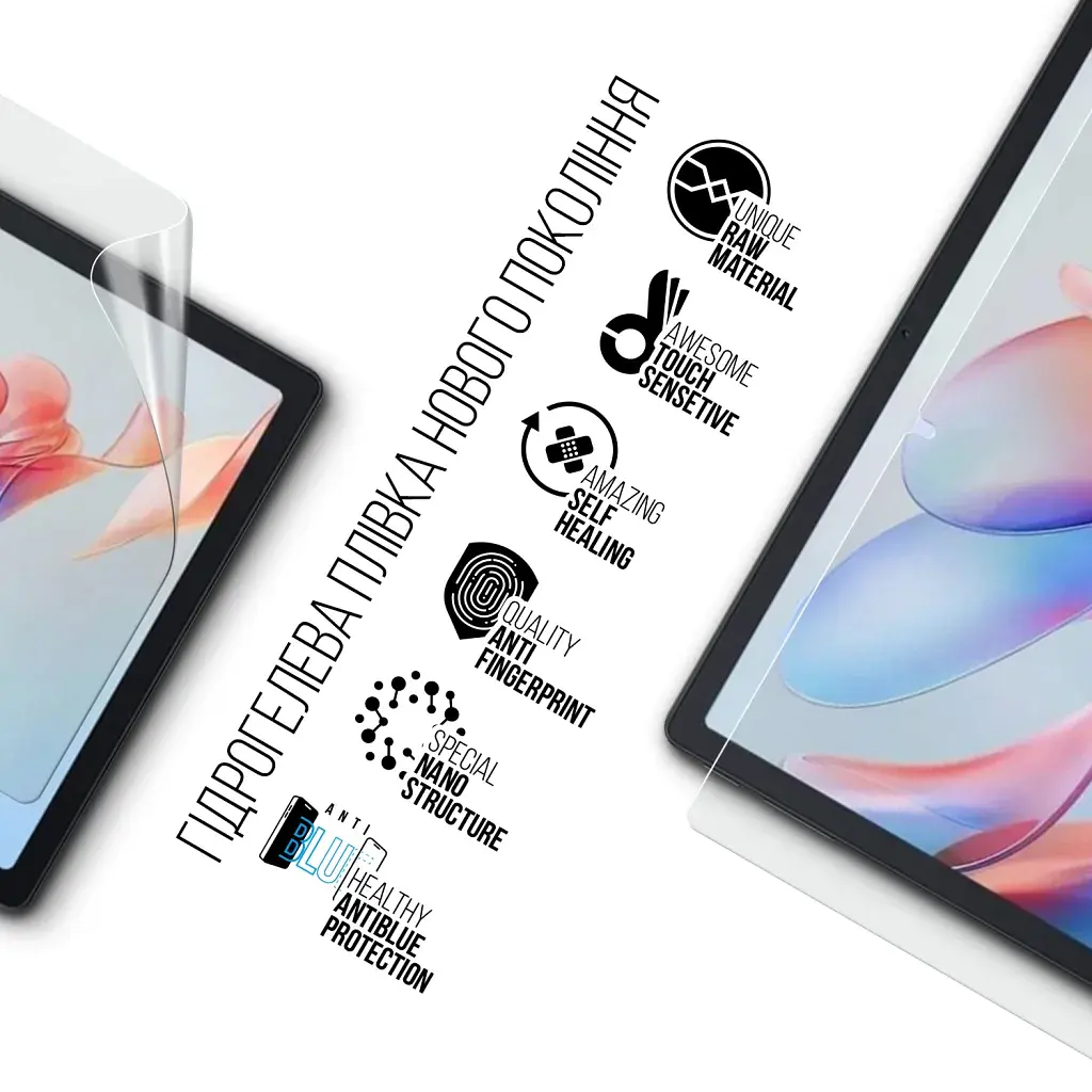 Плівка захисна Armorstandart Anti-Blue hydrogel Oscal Pad 90 10.92inch 4G (ARM93967) - фото 2