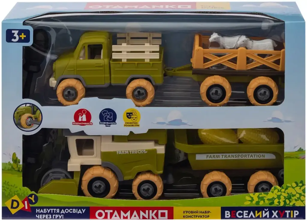 Ігровий набір OTAMANKO Веселий хутір 8833 Різнокольоровий shop (4820242926731) - фото 2