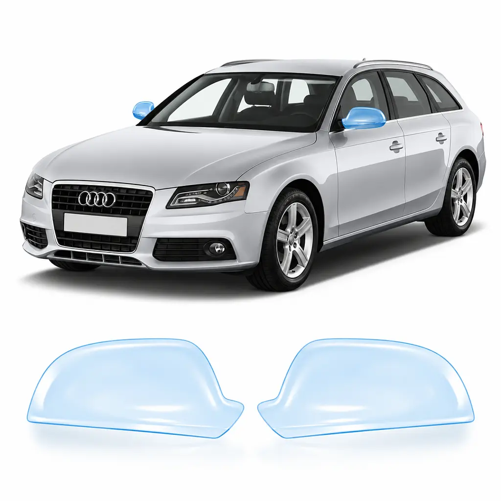 Антигравійна захисна бронеплівка за лекалами для Audi A4 B8 2008-2015 - дзеркала