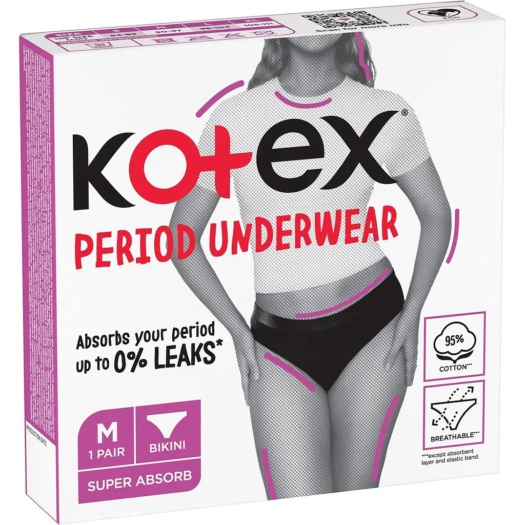 Менструальна білизна Kotex розмір M 1 шт. - фото 2