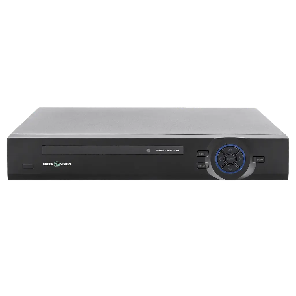 IP відеореєстратор 32-канальний 8MP NVR GreenVision GV-N-S014/32 (Lite)