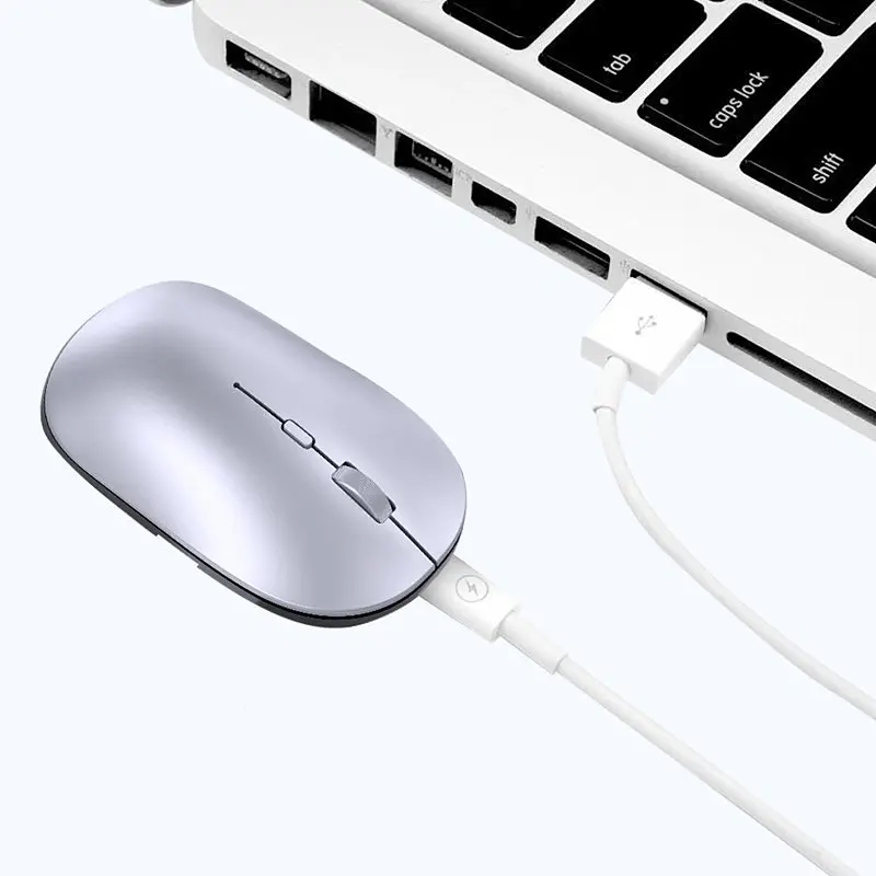 Мышь беспроводная WIWU WM110 Bluetooth + 2.4G Silver - фото 7