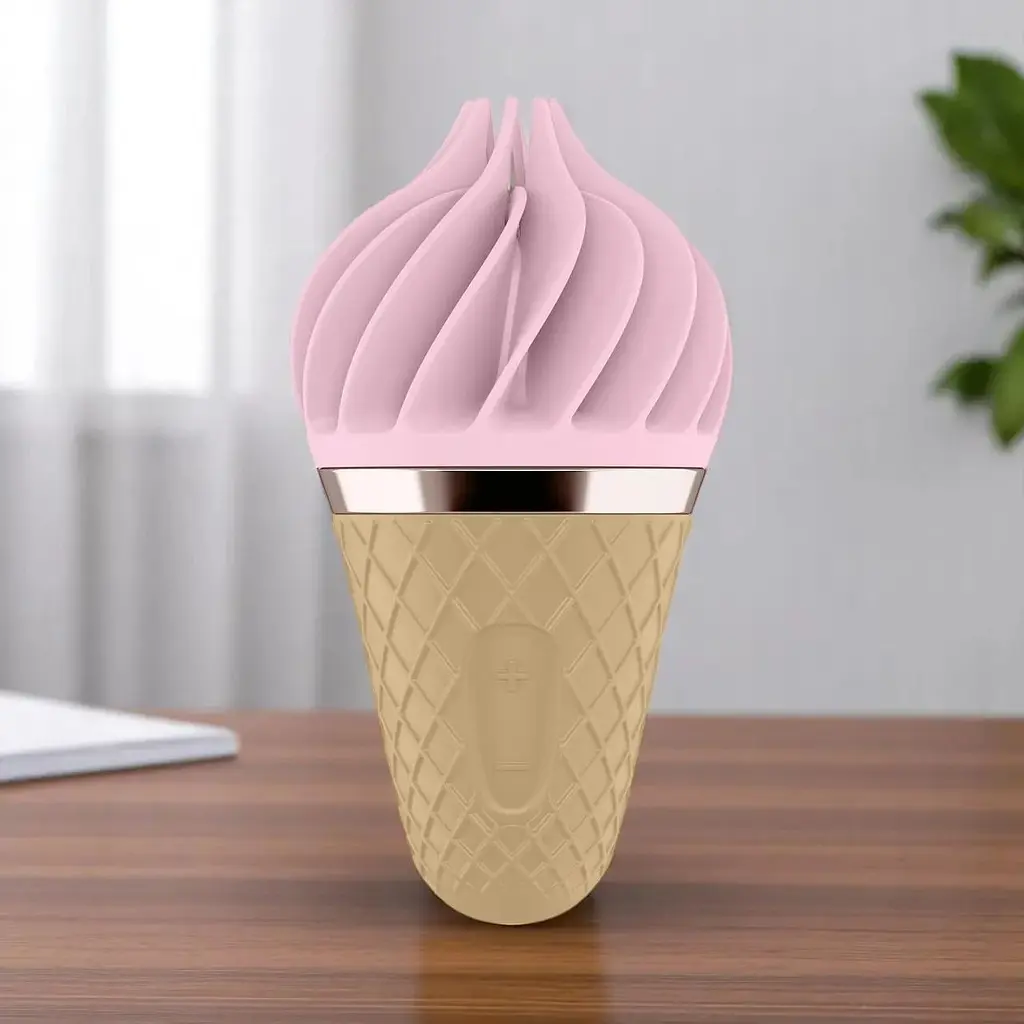 Кліторальний стимулятор-морозива Satisfyer Lay-On Sweet Treat з головкою, що обертається - фото 2